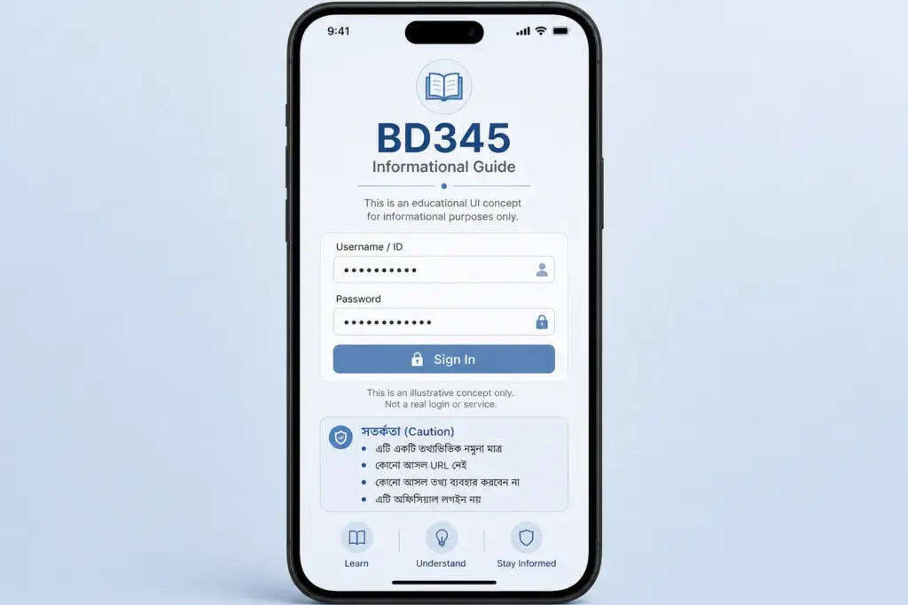BD345 login safety checklist